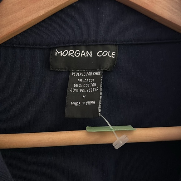 Morgan Cole, navy unlined jacket,side slit pocket, - Picture 2 of 4